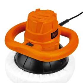 PULIDORA ORBITAL 9-3/4  120W+ BONETE PUL Y 2 BONETES TOALLA ByD