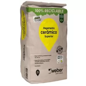 Pegamento Ceramico Weber En Polvo Saco 25 Kg Mod: Qui045