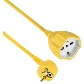 Alargador Profesional Schuko 30M 16A 3500W E.LINE EK-EP16A-30 Amarillo
