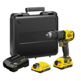 Taladro Inal. Stanley Sbd710C2K-B2 20V +2Bat+Carg+Caja