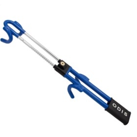 TRABA VOLANTE ACERO ODIS W4300 AZUL/NEGRO DOBLE GANCHO
