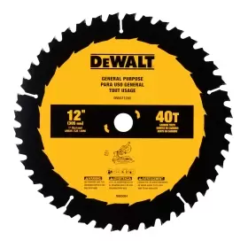 DISCO DE SIERRA 12" 40DIENTES DEWALT(DWA11240)(E5)