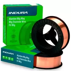ALAMBRE MIG 0.8 CARRETE 15KG INDURA(503486)