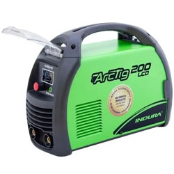 SOLDADORA ARCTIG 200 LCD 200AMP220V C/G.TIERRA+P/ELECT INDURA (6090208)