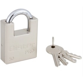 (DD) CANDADO OISTER PRO C/HOMBRO 50 MM FIERRO NIQUEL (CAN0000979)(E6)