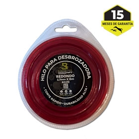 HILO PARA ORILLADORA  REDONDO 2.7 MM 15 MT BONHOEFFER 