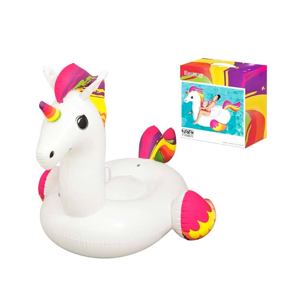 FLOTADOR UNICORNIO 1.55M X 1.19M BESTWAY MOD: 41114