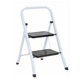 ESCALERA 2 PELDAÑOS 0,8 MT ULTRA RESISTENTE CON PATAS ANTIDESLIZANTES PESO MAX 150 KG