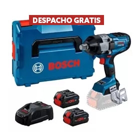 LLAVE DE IMPACTO INAL. GDS 18V-1600 C 2BATERIAS 1CARGADOR BOSCH(06019M10E1)