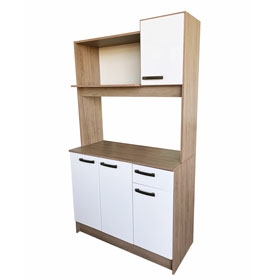 MUEBLE COCINA DALIA BLANCO/SALMAO 103 ANCHOX180 ALTOX47 FONDO CM DSC