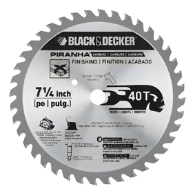 DISCO DE SIERRA 7-1/4'' 40 DIENTES B&D (77-757  PS)