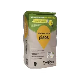 Mortero Para Pisos Weber Saco 25 Kg Mod: Qui1605