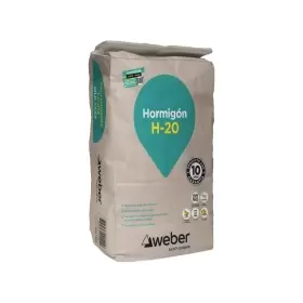 Hormigon Preparado Weber H20 Saco 25 Kg Mod: Qui1433