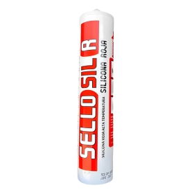 SILICONA ALTA TEMPERATURA ROJO 300 ML FULLSELLO