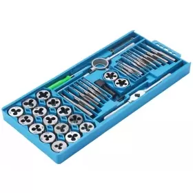 Juego Dados Terrajas Y Machos 40Pzas +Estuche Mod: Rqt-702