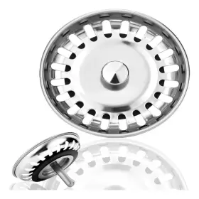 Tapon Metalico Lavaplatos Con Rejilla Utility Mod: Rqt-708