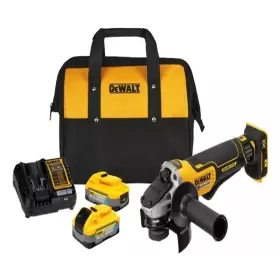 ESM ANG 4 1/2 20V XR B.LESS 2BAT P.STACK 5AH+CARG+BOLSO DEWALT(DCG413H…
