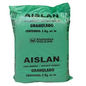Lana Mineral Aislante termico Volcan 5kg