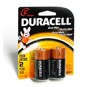 Pila Mediana Duracell Mn1400 B4 Blister 2 Unid
