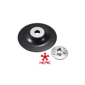 RESPALDO DE GOMA HEMIC PARA DISCOS ABRASIVOS 115MM (4.1/2")  (887000115)(E1)