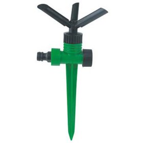 REGADOR AUTOMATICO PLASTICO 3 BRAZOS N HL084 C/ESTACA ALC. 8M A 10M