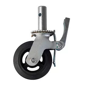 RUEDA PARA ANDAMIO 8" EJE 35 MM C/FRENO 500 kg.(LIOI) (051750310)