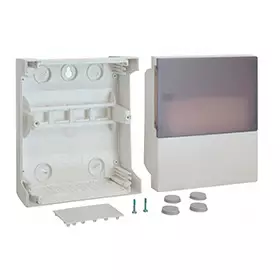 ABLERO SOBREPUESTO MINI PRAGMA 1 FILA 8 MODULOS SCHNEIDER (MIP10108T)(…
