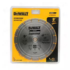 DISCO DIAMANTADO SEGMENTADO 9" 230MM DEWALT(DW47902HP)(E5)