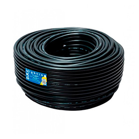 CORDON ELEC.(PVC) 3X2.5MM(3X14) H05VV-F(E100) NEGRO(REGALOHOGAR)