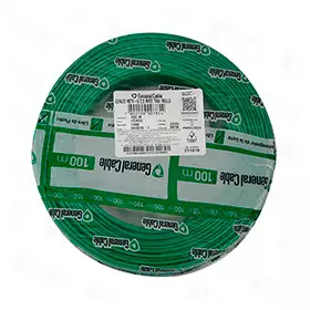ALAMBRE NYA 2.5 MM VERDE ROLLO 100 MTS (1002518804) (E