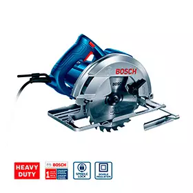 Sierra Circular Bosch 7 1/4 1500 W + 2 Disco 24 Dientes Mod: Gks150