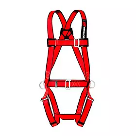 Arnes Paracaidista 3 Argollas Rojo Azul Paloma Mts