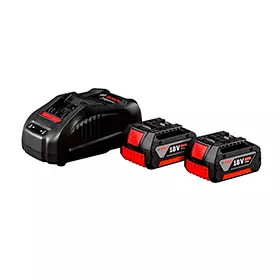 Kit Bosch con 2 Baterías GBA 18V 4,0Ah + 1 cargador GAL 1880CV
