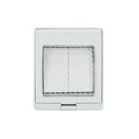 CASQUETE SOBREP IP55 P/EXT INTERRUPT DOBLE (9/15) 10A 2 BLANCO LEXO (5325202)