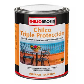 CHILCO TRIPLE PROTECCION VERDE 1/4 GL (ESM. SINTETICO-ANTICORROSIVO-ESTABILIZADOR)(32805404)(E6)