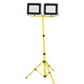 REFLECTOR LED IP65 2 FOCOS 50W CON ATRIL 6500K VKB 