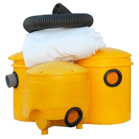 KIT FOSA SEPTICA 1250 LTS MATRIPLAST (KFH1250) (AMARILLA)