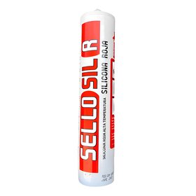 SILICONA ALTA TEMPERATURA ROJO 300 ML FULLSELLO