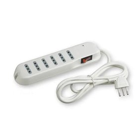 ALARGADOR ZAPATILLA SHUCKO 10A+2X10A 3MT BLANCO E.LINE GRANTT