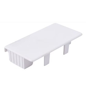 TAPA FINAL  P/CANALETA ELEC. BCA. 100MM x 50 GRANTT