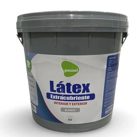 LATEX EXTRACUBRIENTE BLANCO TINETA 4 GLN PASSOL