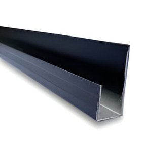 PERFIL ALUMINIO TERMINACION (J) P/PANEL PVC PLATEADO 2,9 MTS