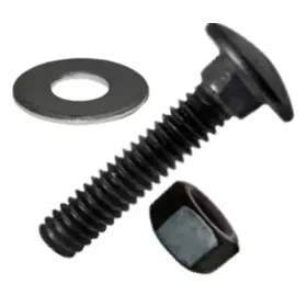 CAJA PERNO COCHE ACERO NEGRO UNC TN 1/4 X 3 100 UNIDADES (PPCA-100)(E1…