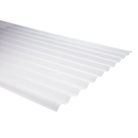 PLANCHA POLICARBONATO ONDULADA OPAL O/ZINC 0,7 MM 0,81X 2 MT