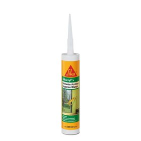 SIKACRYL SELLADOR ACRILICO BLANCO CART 300 ML (544720)