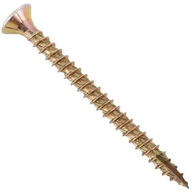 TORNILLO MULTIUSO O TURBO 5.0 x 60 MM  CAJA 144 UN. (MADERA) (FTHC-144)