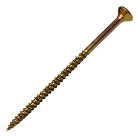 TORNILLO MULTIUSO O TURBO 5.0 x 90 MM  CAJA 144 UN. (MADERA) (E144)(FTHE-144)