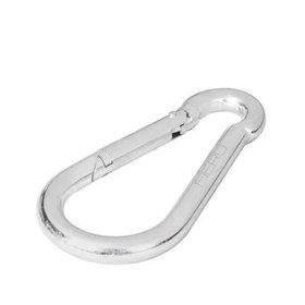 MOSQUETON FIERO FIJO TRUPER ACERO 3/16" N BMA-3/16 (100KG)(389544)(E1)