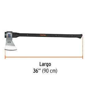 HACHA TRUPER LEÑADOR 4.1/2  LBS. M/FIBRA