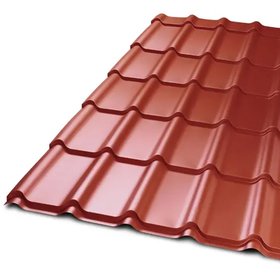 TEJA CONT CURVA TERRACOTA AYSEN 0,40X2,966MTX1,157MT VILLALBA(11,2KG)(6310448)